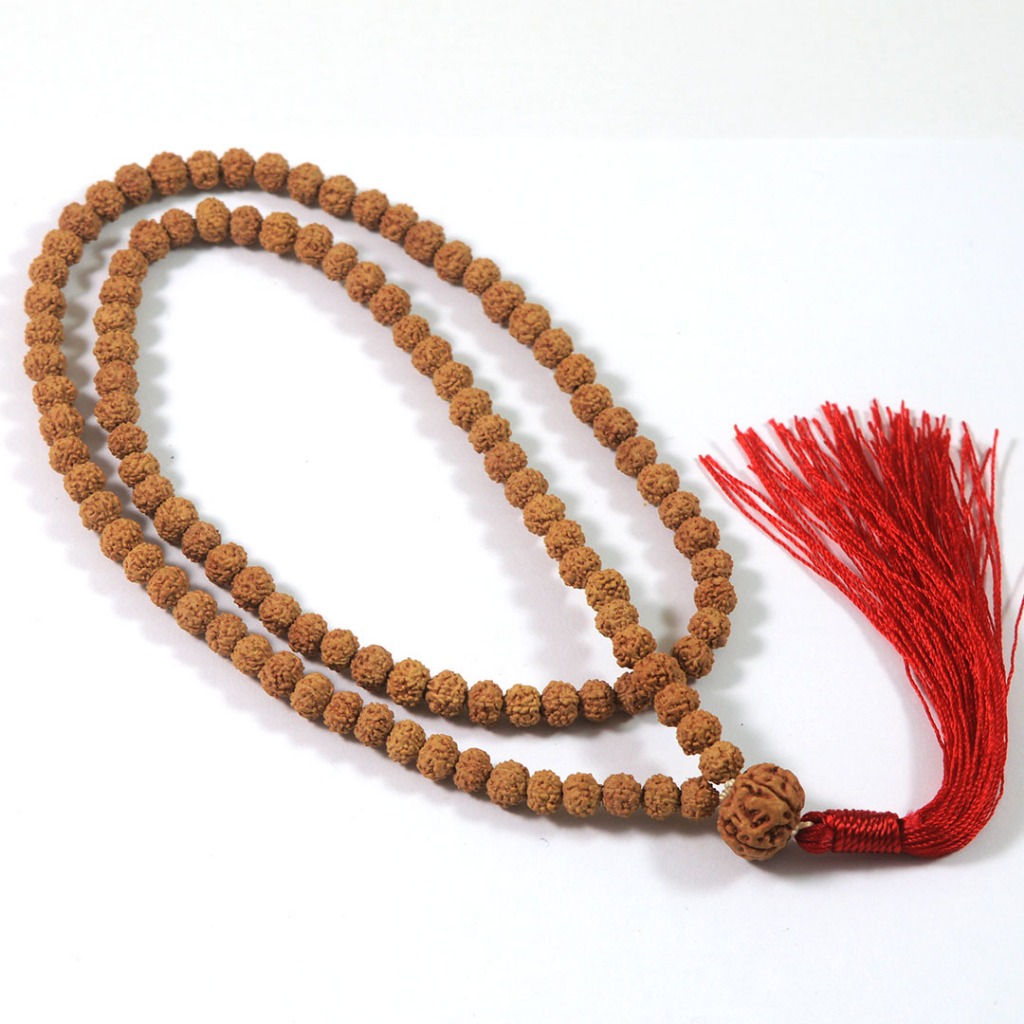 Kalung Tasbih BijiJenitri Rudraksha Kecil 05 mm