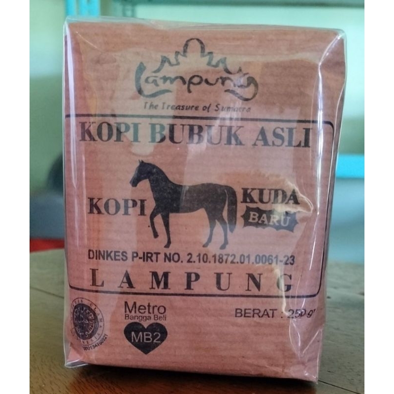 

kopi bubuk hitam cap kuda