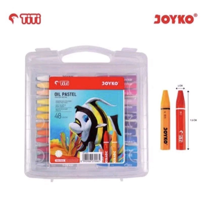 

OIL PASTEL/CRAYON MEWARNAI JOYKO 48 WARNA