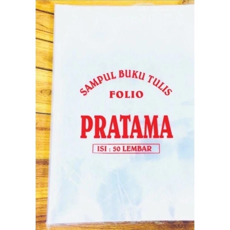 

50 Lembar Sampul Buku LKS FOLIO PRATAMA merah