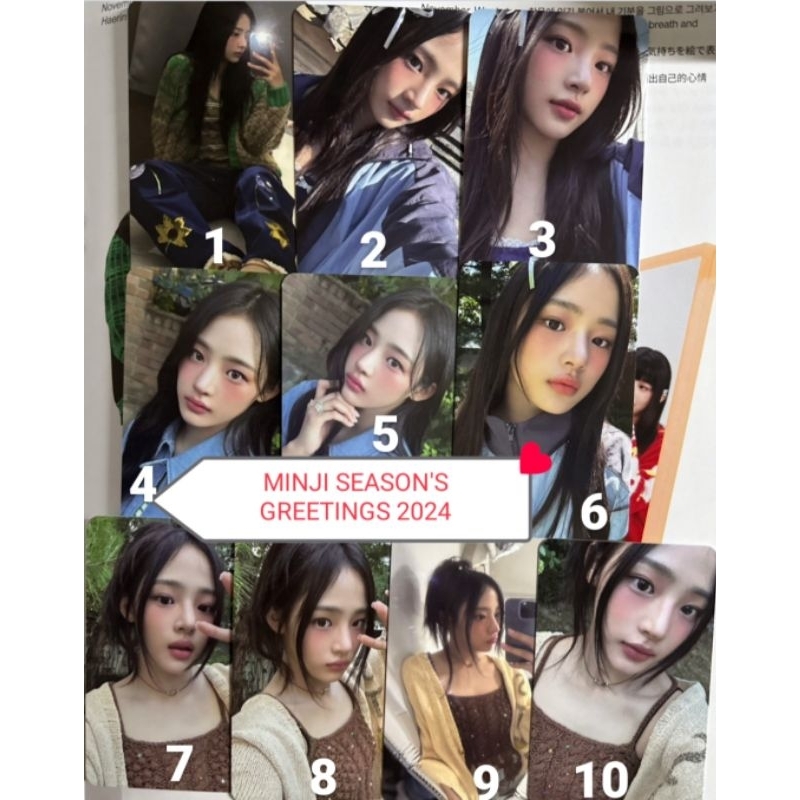 [READY INA] PC Minji Newjeans Season Greetings 2024 New Jeans Season's Greetings 2024 Newjeans