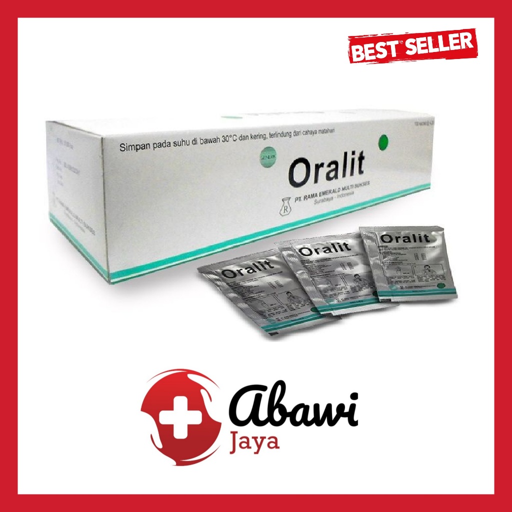 [AB] ORALIT SACHET PT RAMA - Atasi Cegah Dehidrasi Akibat Diare Mual Muntah Anak Dewasa