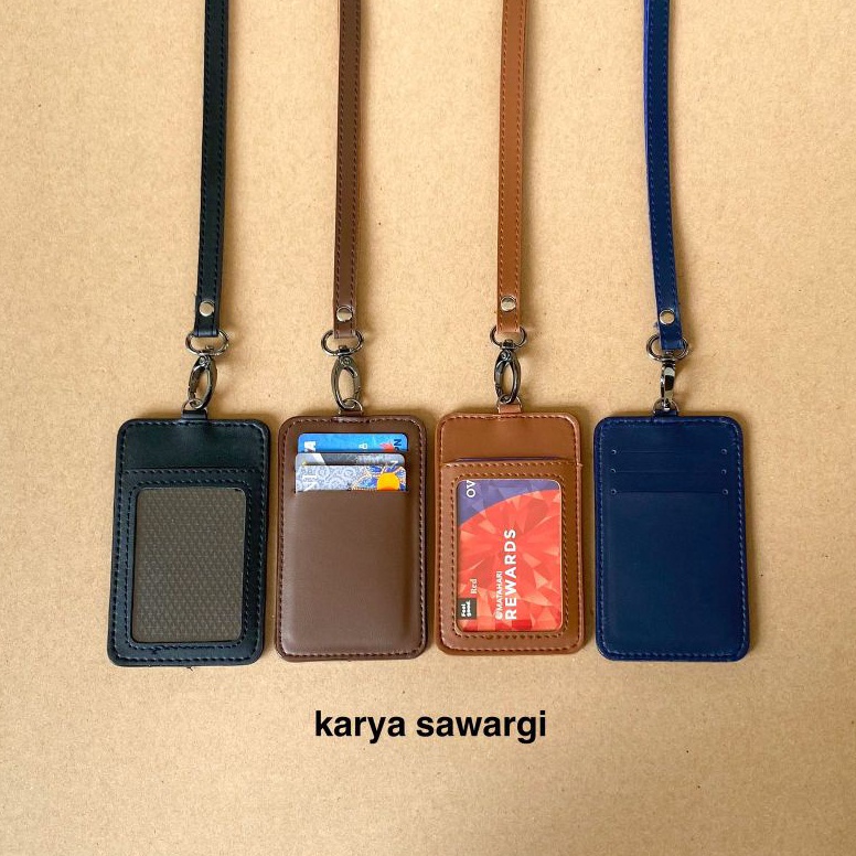 

Paling Dicari.. Id card holder name tag kulit | an 48