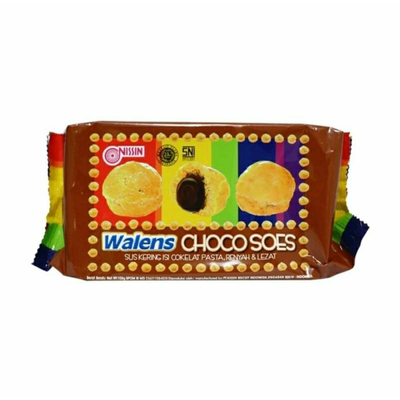 

NISSIN WALENS SUS KERING RASA COKLAT 100gr