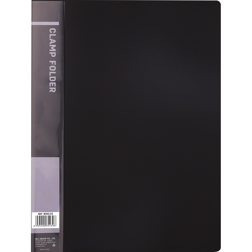 

Terlaris.. Deli File Folder Jepit FC 0.7mm PP cover 150 ~ 180 Halaman EB30222 EB30232 JS7