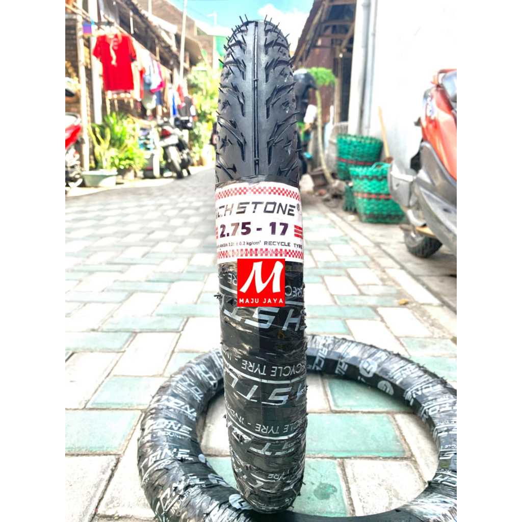 BAN MOTOR RICH STONE 275-17 BAN MOTOR RING 17 TUPE TYPE/BUKAN TUBELESS ban montor 275-17 ban motor b