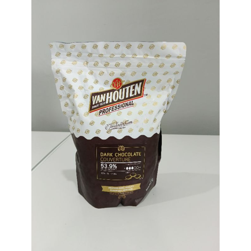 

Van Houten Professional Dark Chocolate Couverture 53,9% 1,5kg