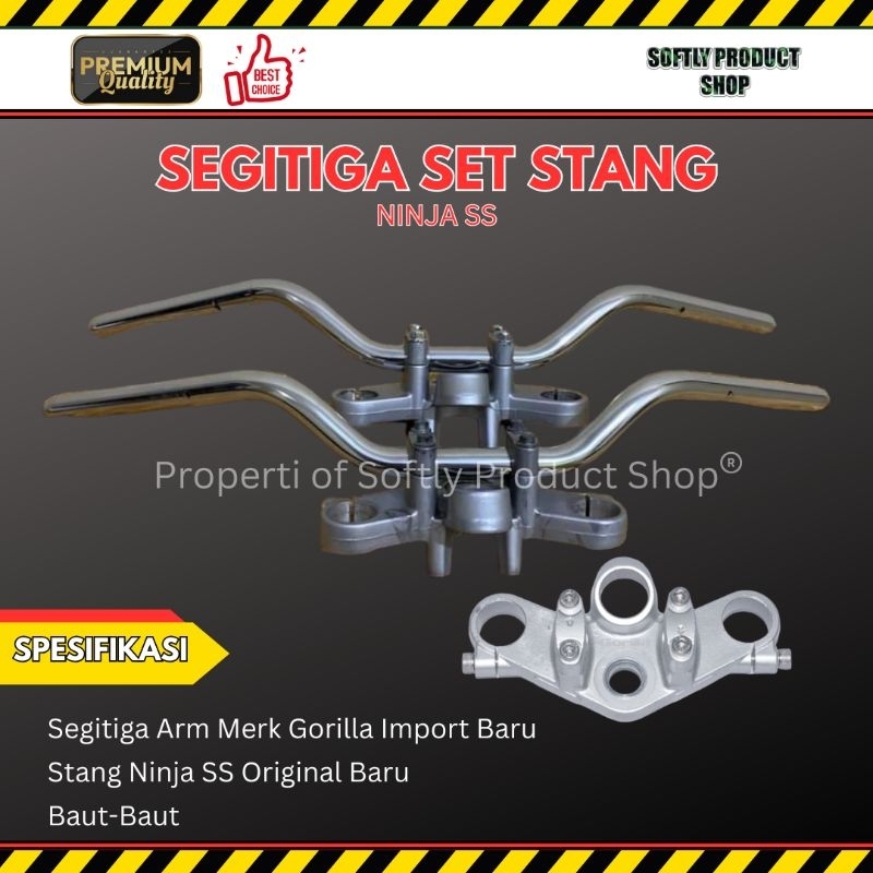 SEGITIGA GORILLA SET STANG PNP NINJA SS