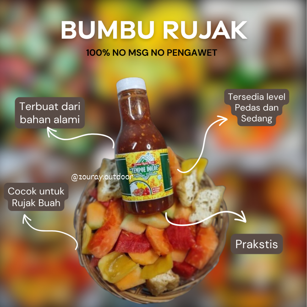 

BUMBU RUJAK MANIS KHAS JAWA TIMUR