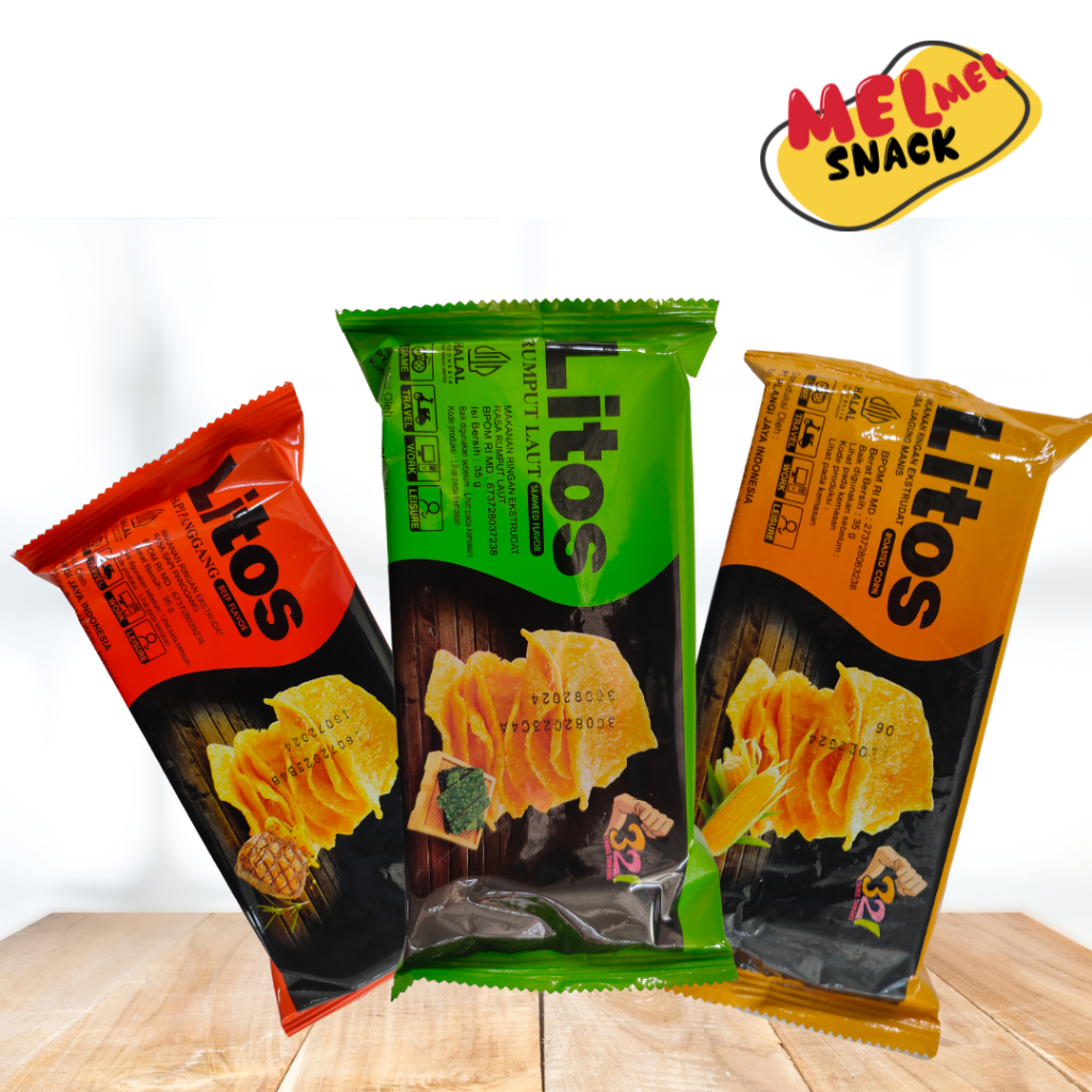 

LITOS - Snack Chips Renyah Berbagai Rasa - 35 gr
