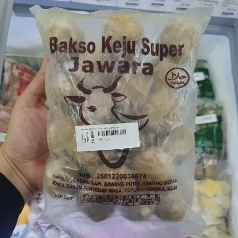 

Bakso keju super jawara 500g