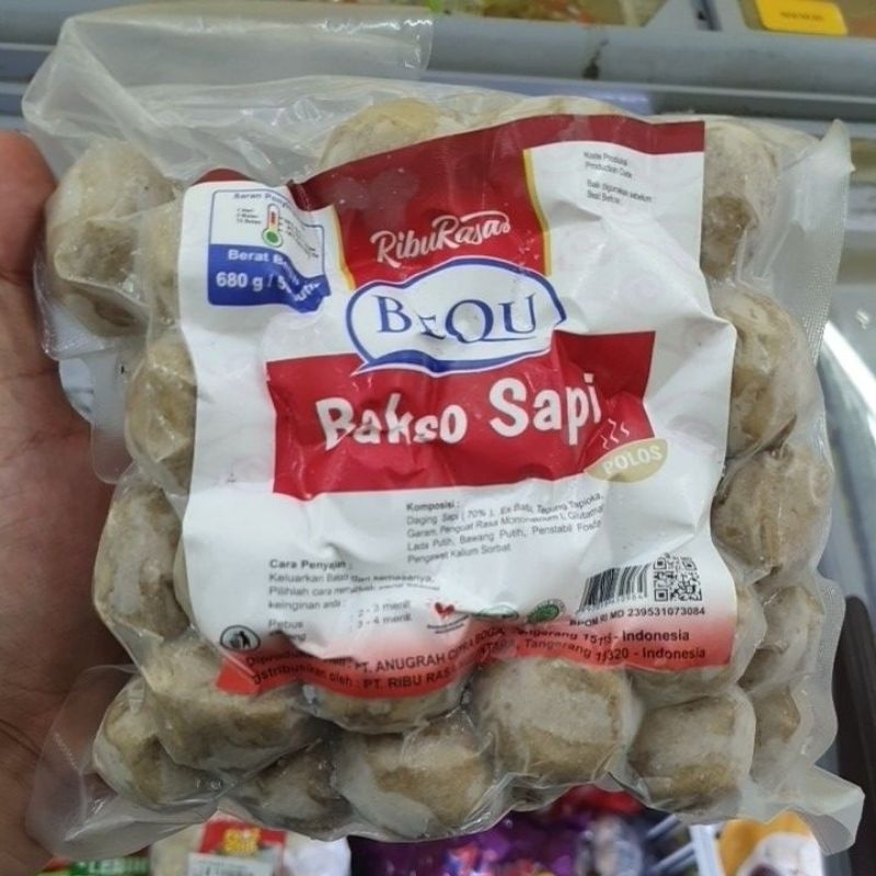 Riburasa bequ bakso sapi 680g