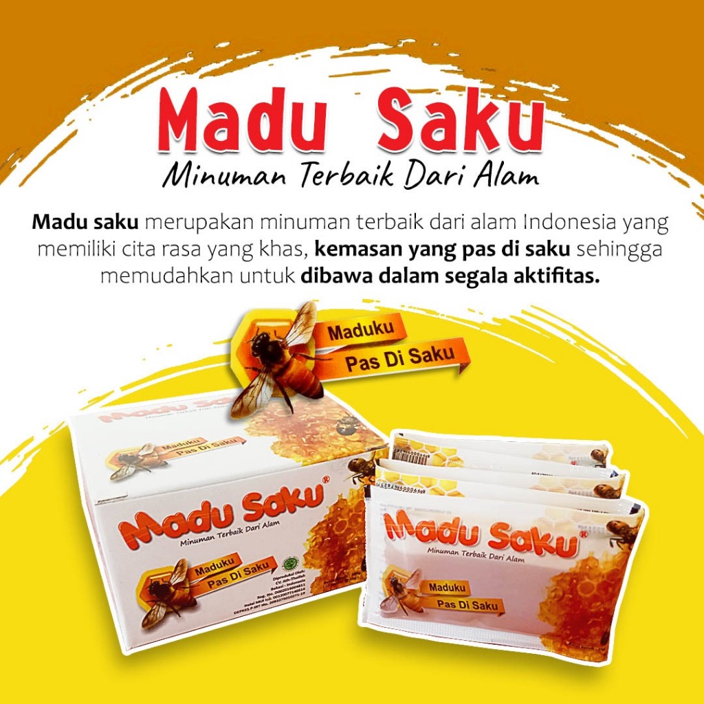 

Madu Murni Sachet Madu Saku Ath-thoifah