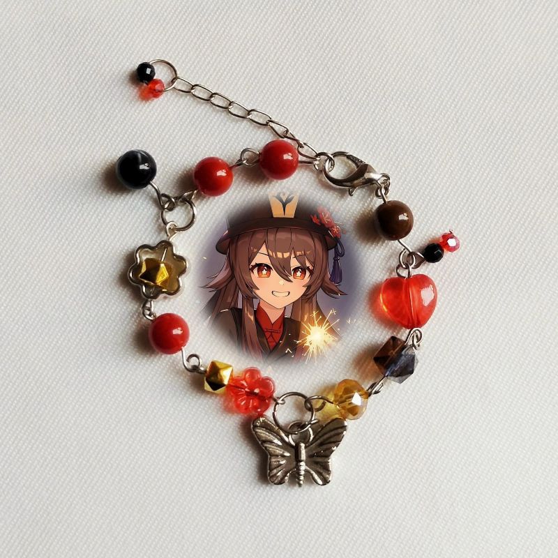 Gelang HuTao | Beads Bracelet HuTao Genshin Impact