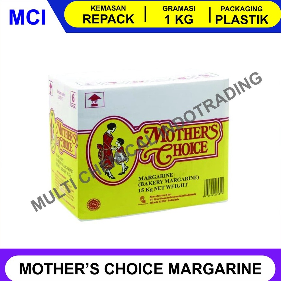 

H4rga T3rmurah MOTHER'S CHOICE MARGARINE 1 KG / MOTHERS CHOICE / BAKERY MARGARIN KUE [126]