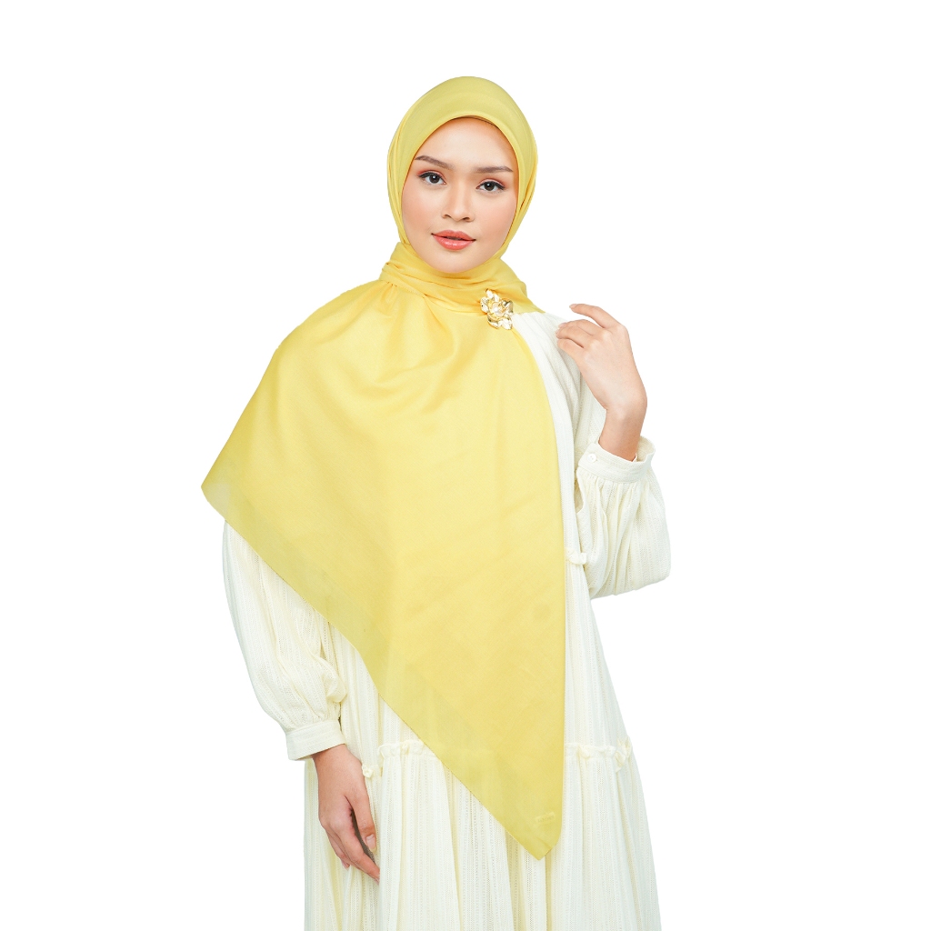 Nada Puspita - Nada Voile Scarf Large - Popcorn