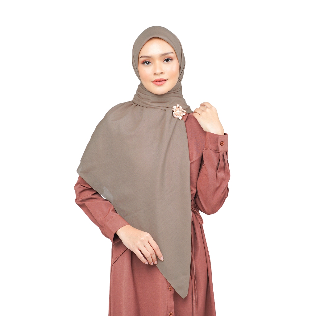 Nada Puspita - Nada Voile Scarf Large - Tuscany