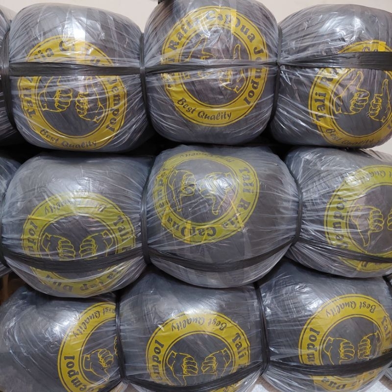 TALI | Tali Plastik Hitam / Tali Putih - Tali Rafia - Tali Hitam