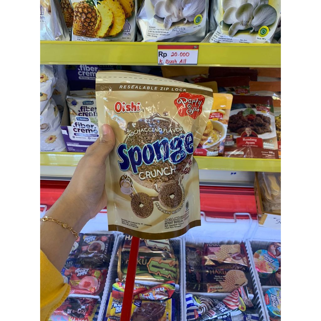 

OISHI Sponge Mocha 100gr