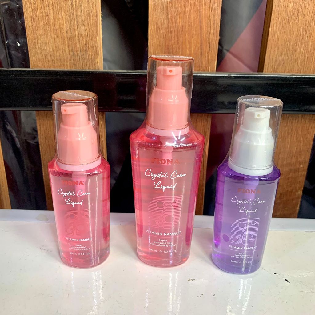 Vitamin Rambut Fiona Crystal Care Liquid / Hair Vitamin Fiona 