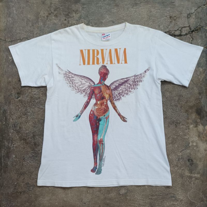 kaos / t-shirt vintage Nirvana in utero series