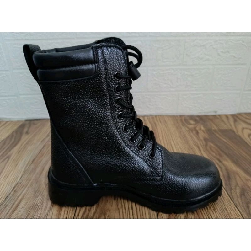 Sepatu pdl Kulit jeruk duplikat/ Sepatu pdl polri /sepatu pdl kulit jeruk