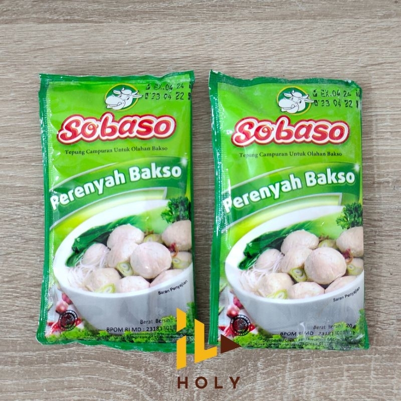 

Sobaso Perenyah Bakso 20gr Tepung Perenyah Bakso