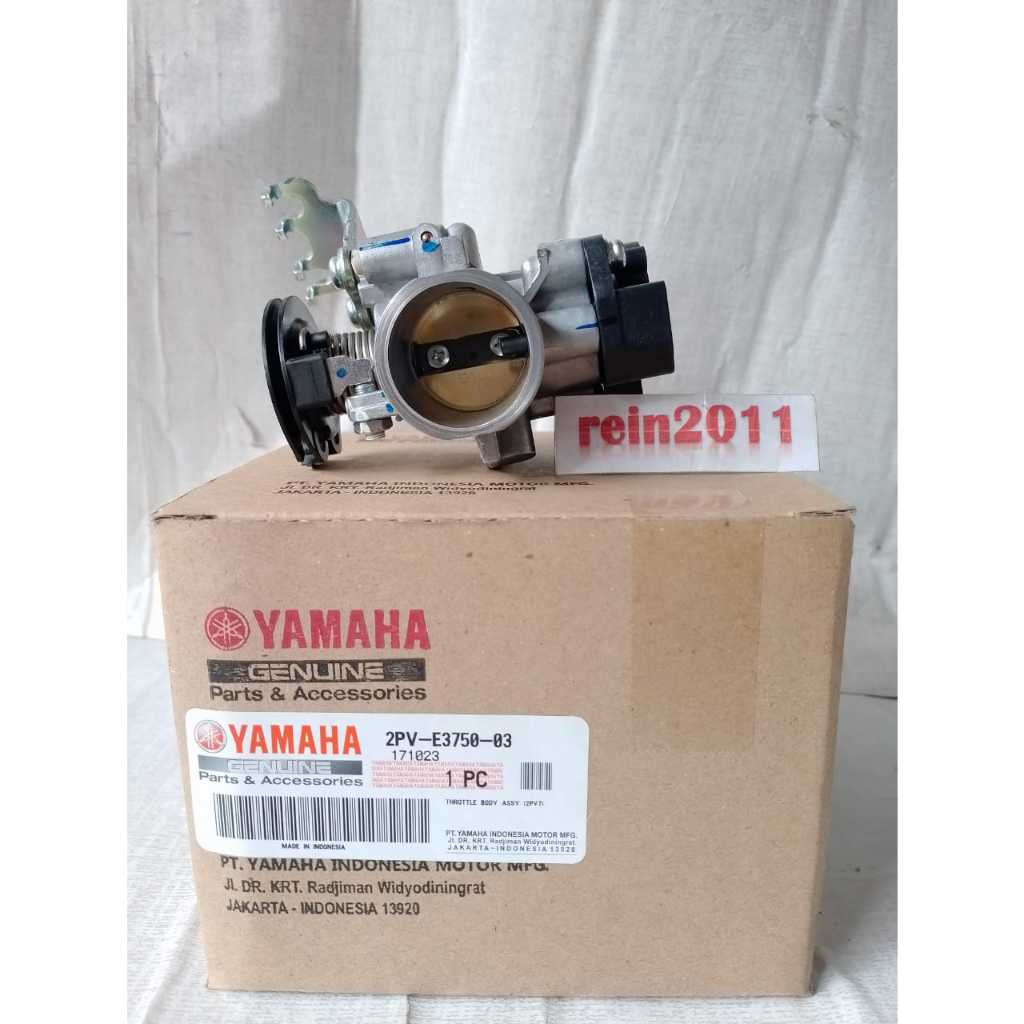 TROTEL THROTEL THROTTLE BODY BODI MX KING ASLI TB MX KING ORI YAMAHA 2PV E3750 03