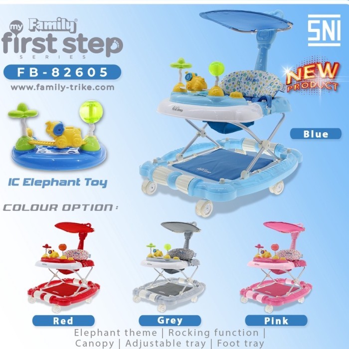 Baby Walker Family FB82605 baby walker bayi baby walker family baby walker balita - gowes laju