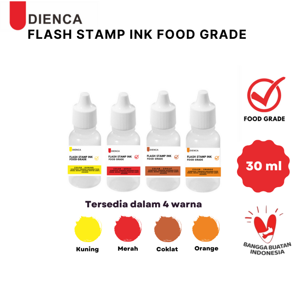 

Dienca Tinta Stample Food Grade 30ml