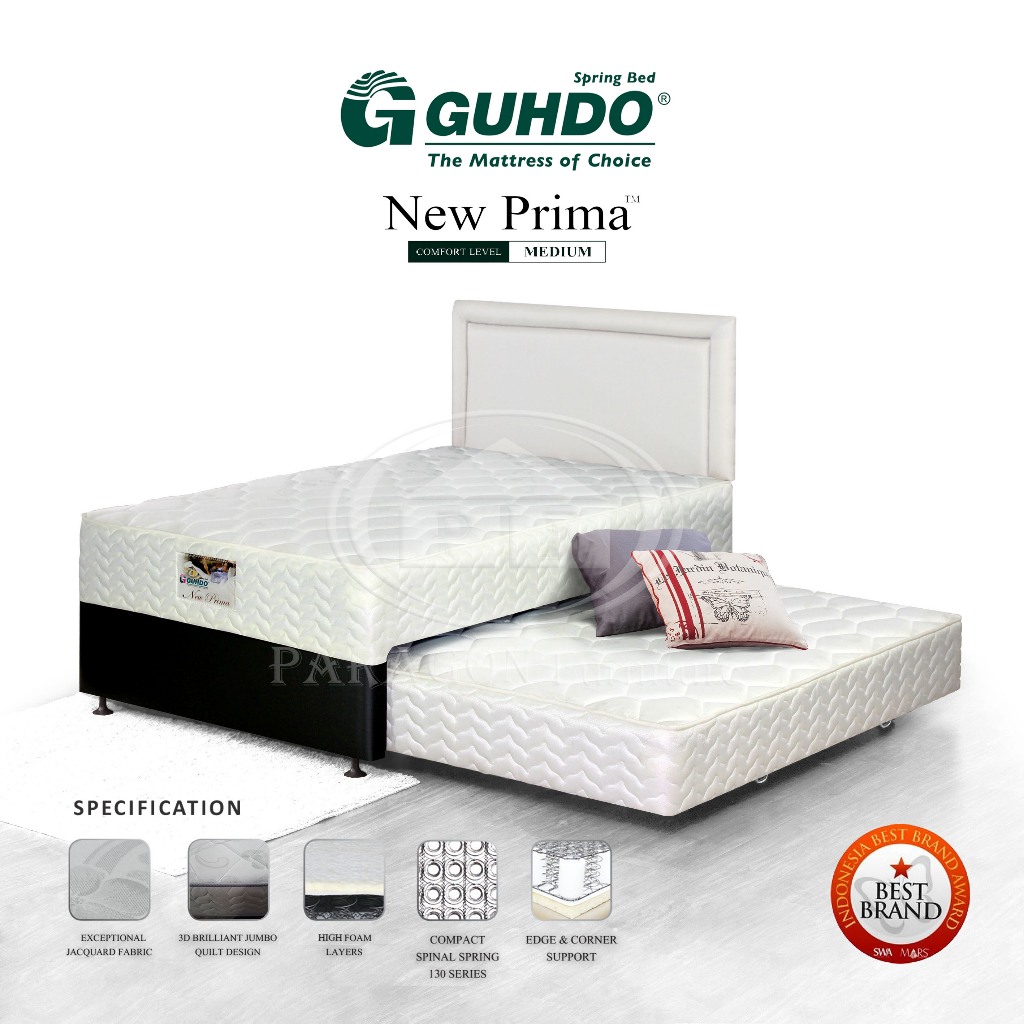 Guhdo Spring bed 2in1 New Prima 160x200 HB Prospine - Full set