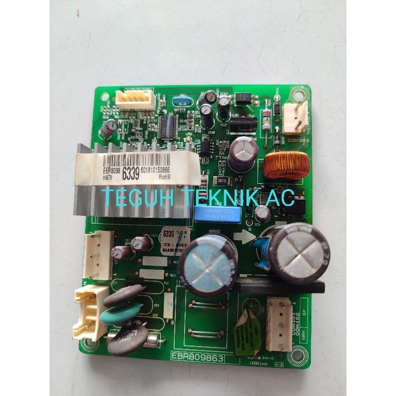 PCB MODUL KULKAS FREEZER INVERTER 6 RAK EBR809863 EBR842945 ORIGINAL