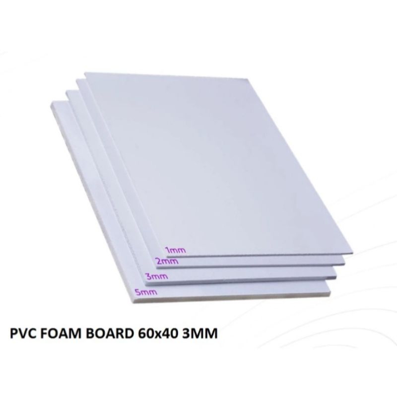 

PVC foam board 40x60CM 3MM&5MM