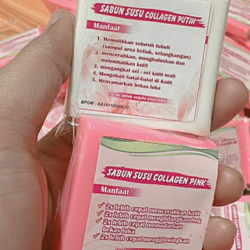 SABUN PEMUTIH BADAN SUSU COLLAGEN | SABUN SUSU COLLAGEN