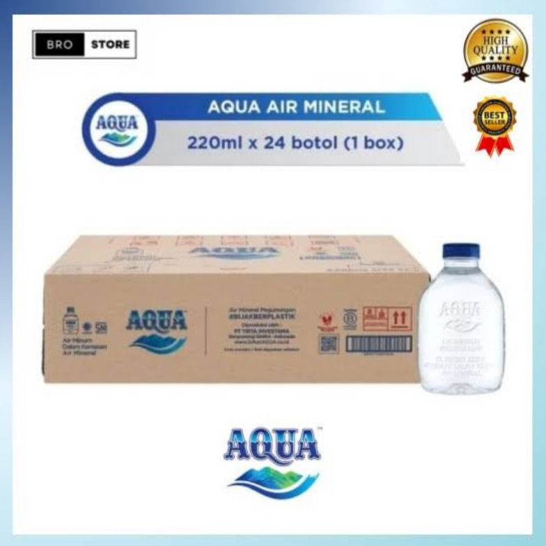 

[✯X93@] Air mineral aqua cube 220ml 1 dus isi 24 (instant) Order Now