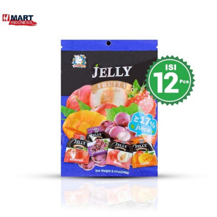 

Pal!ng Popul4r ABC Jelly Pocket Fruity Assorted - Jeli Buah Aneka 240g Isi 12pcs [24]