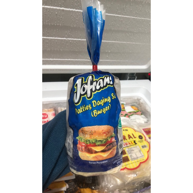 

Patties Daging Sapi Buat isian Burger by JOFRANS