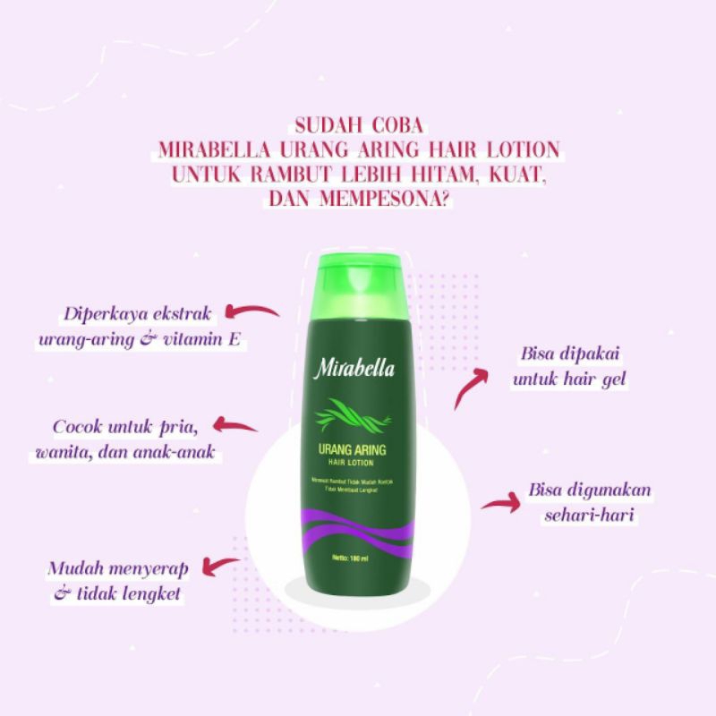 MIRABELLA URANG ARING MINYAK RAMBUT