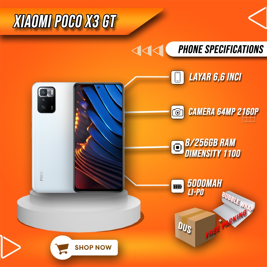 XIAOMI POCO X3 GT 8/256GB RAM