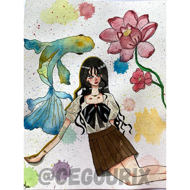 

CUSTOM WATERCOLOR DRAWING|ART|GAMBAR