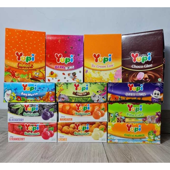 

St0ck Bany4k { Perbox } - YUPI Permen Jelly All Varian [166]