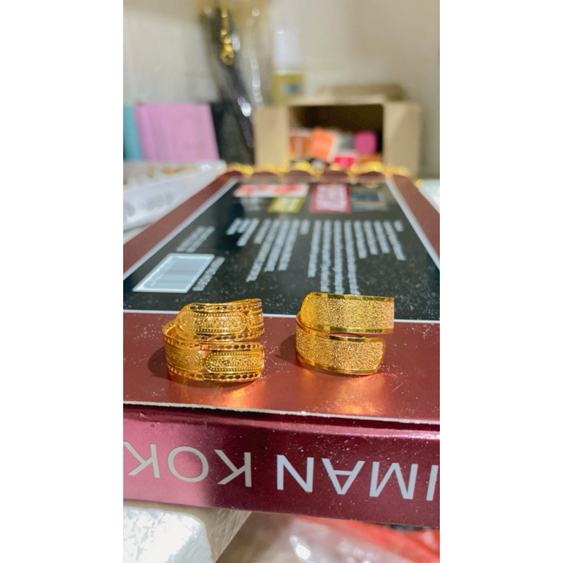 Cincin xupin mirip emas Aceh asli tahan lama tidak mudah luntur