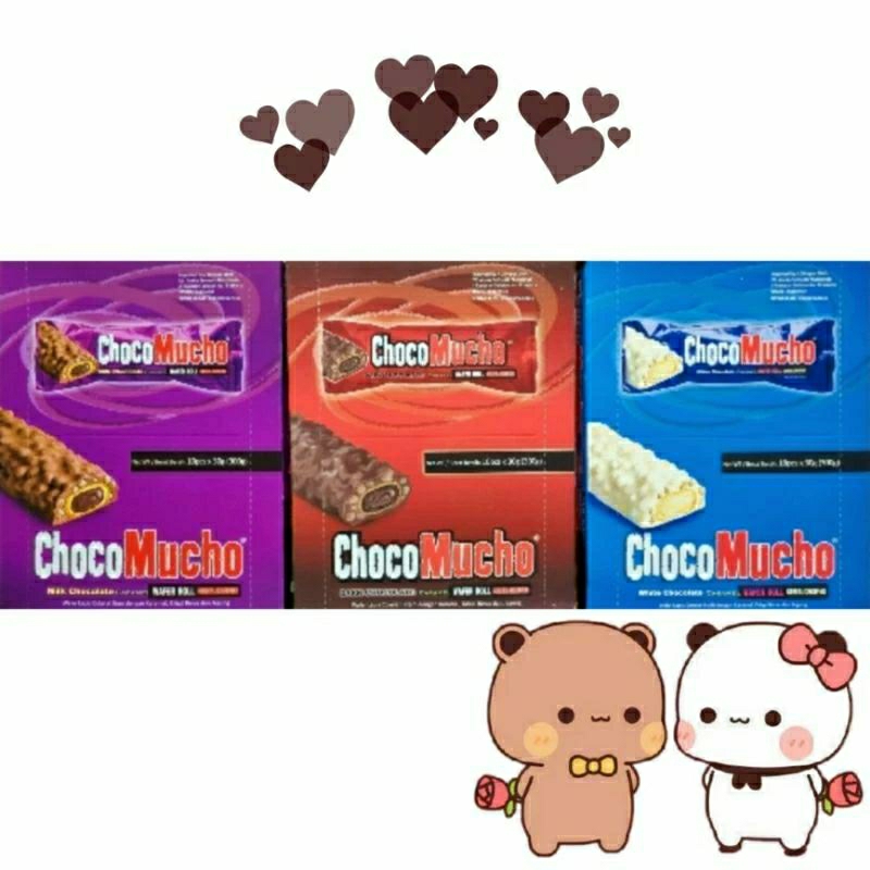 

COKLAT CHOCOMUCHO IMPORT (ISI 10 PCS)