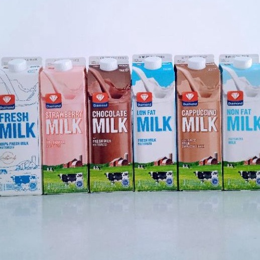

KHKC5167 READY STOK Fresh Milk Diamond 946ml / 1liter Eceran