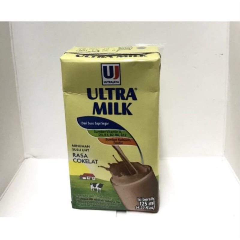 

Ultra Milk Susu UHT Coklat 125 Ml / 1 Dus