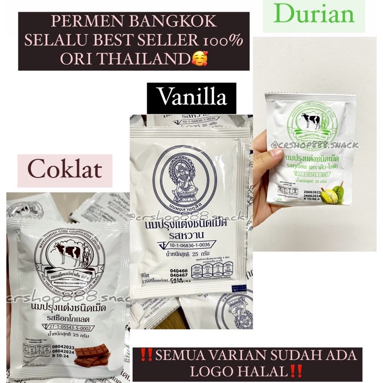 

Sup33r Pr0mo Permen Susu Thailand / Thailand Milk Tablet HALAL READY STOCK Only One