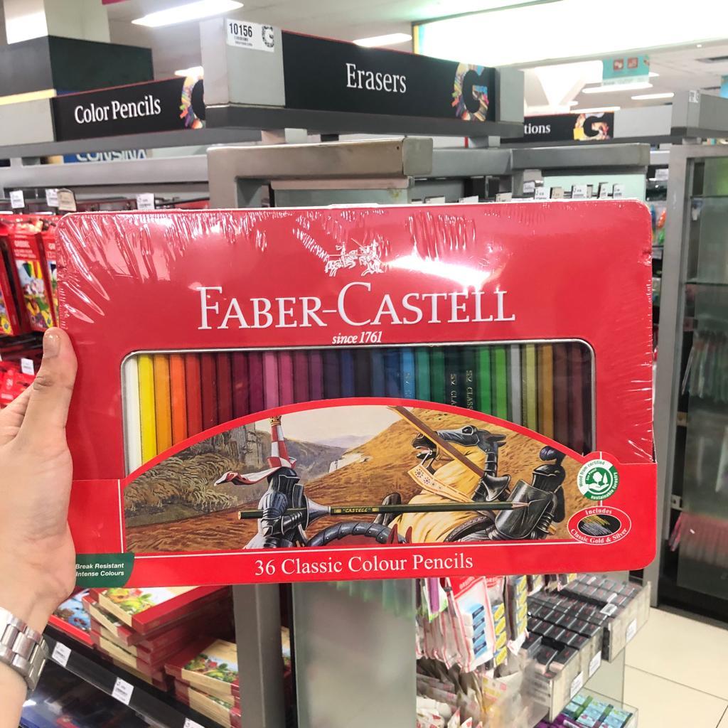 

Gramedia - Faber Castell Classic Colour Tin Case 36 Warna