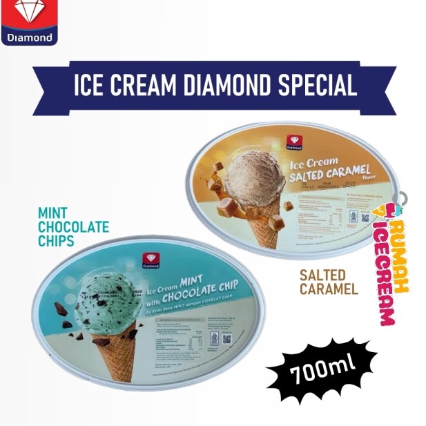 

LVFD6407 Ready Stok Ice Cream Diamond Special 700ml