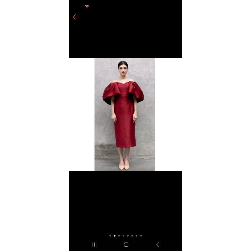 sabrina dress (preloved) size S by Ciel official