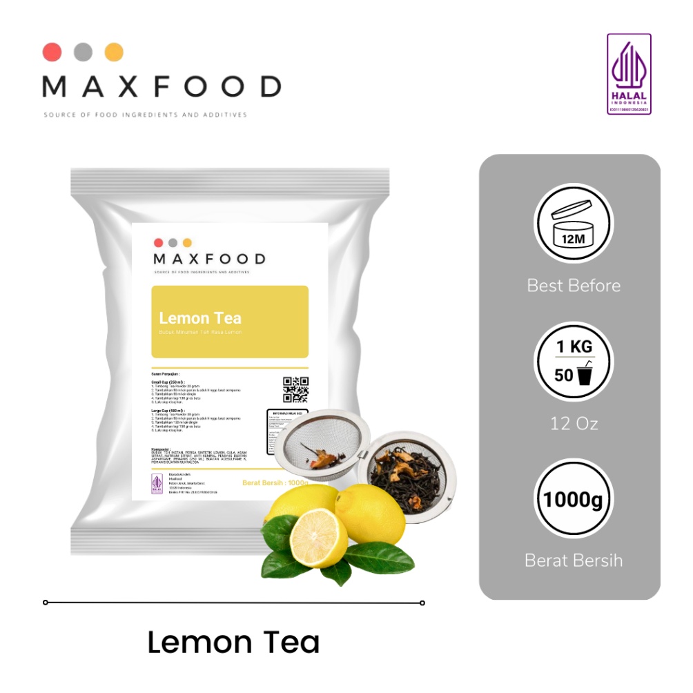 

[♧K71➤] Lemon Tea/ Teh Lemon/ Bubuk Minuman Lemon Tea/ Lemon Tea Powder 1kg Sale of Day